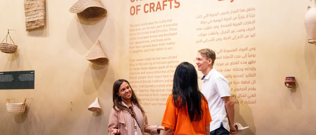 Abu Dhabi By Foot founders and expert guides in the historic districts of Abu Dhabi
